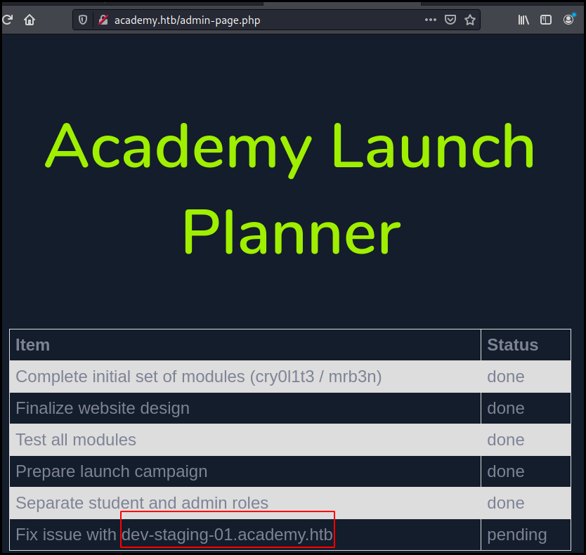 Academy Launch Planner