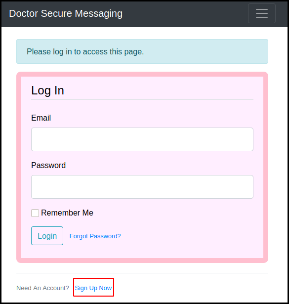 Doctor Secure Messaging