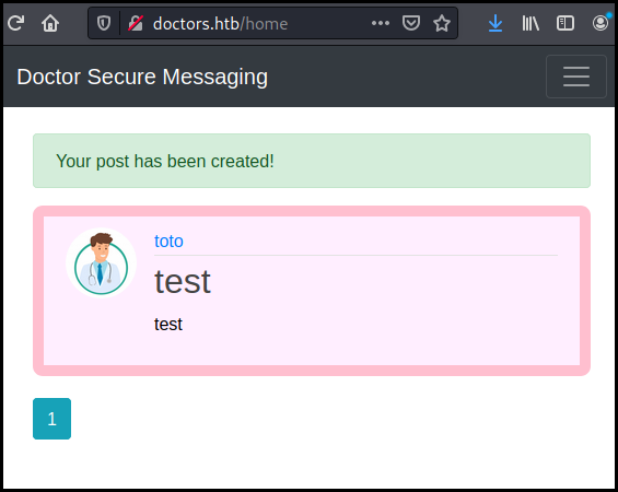 Doctor Secure Messaging